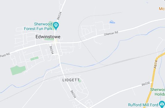 Edwinstowe Office Map