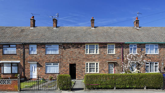 Street Of Terraced Houses