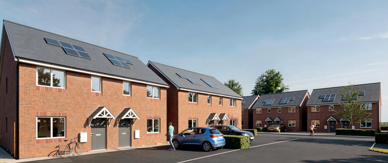 Skegby street view CGI