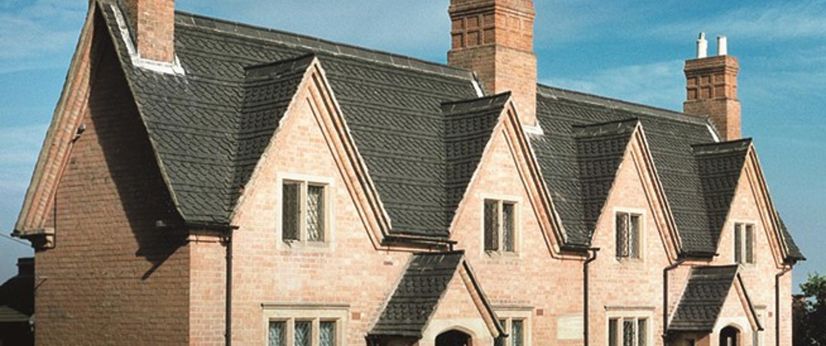 Frances Longden Almshouses Blue Sky