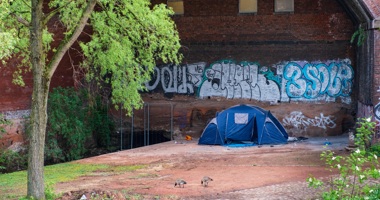 Tent By Canal