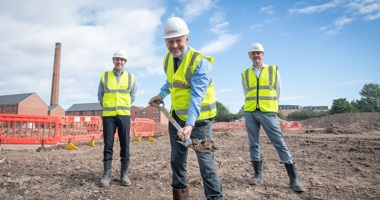 Abbey Meadows Work Begins