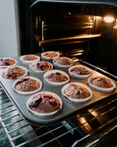Muffin Tin In Oven