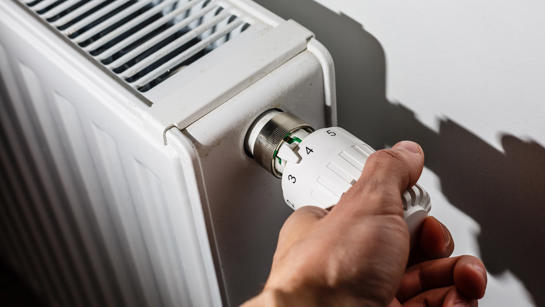 Hand Adjusting Heating Thermostat