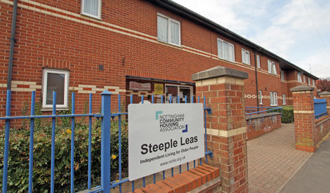 Steeple Leas Entrance