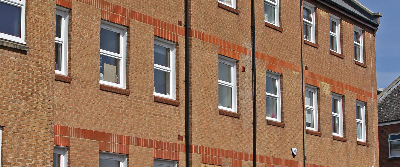 Saxon Court Exterior Portrait Saxon Court Exterior Portrait