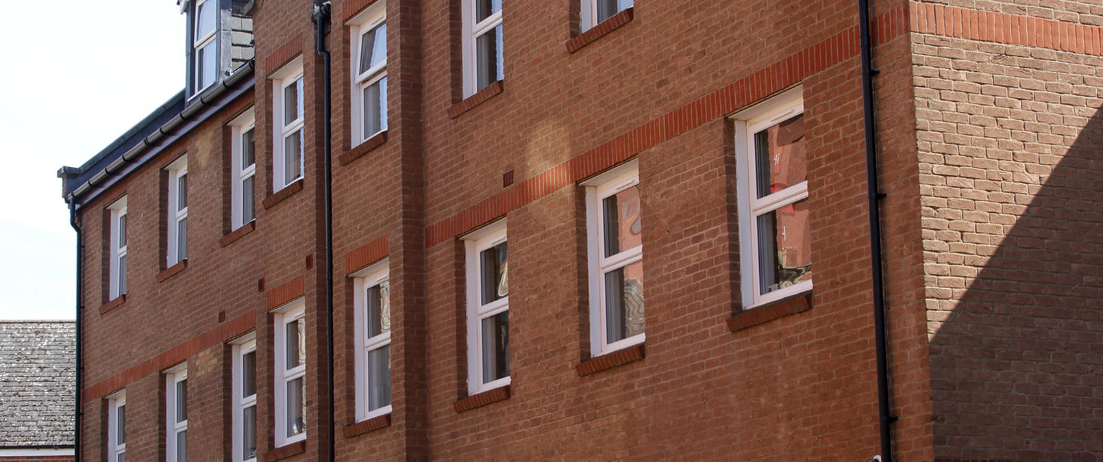 Saxon Court Building Portrait Saxon Court Building Portrait