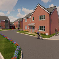 Harlaxton Development Street Small