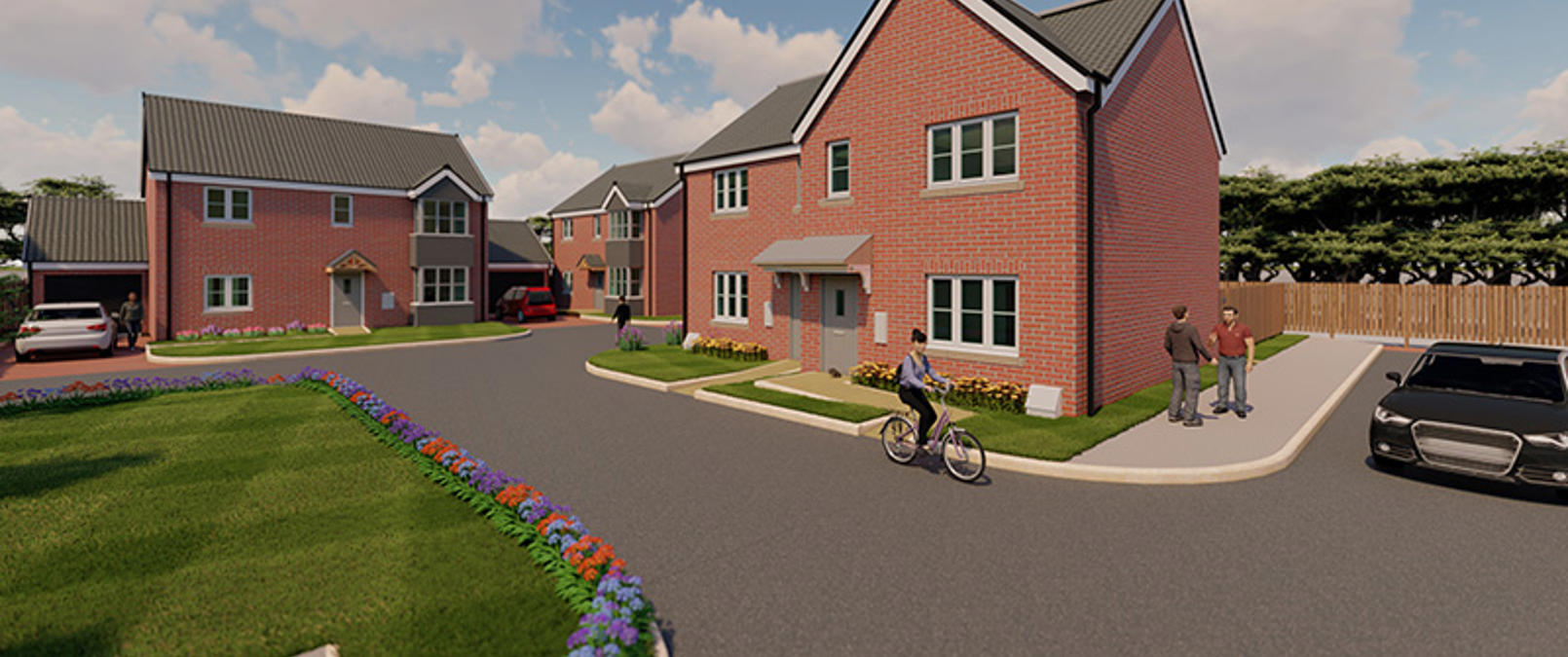 Harlaxton Development Street Small