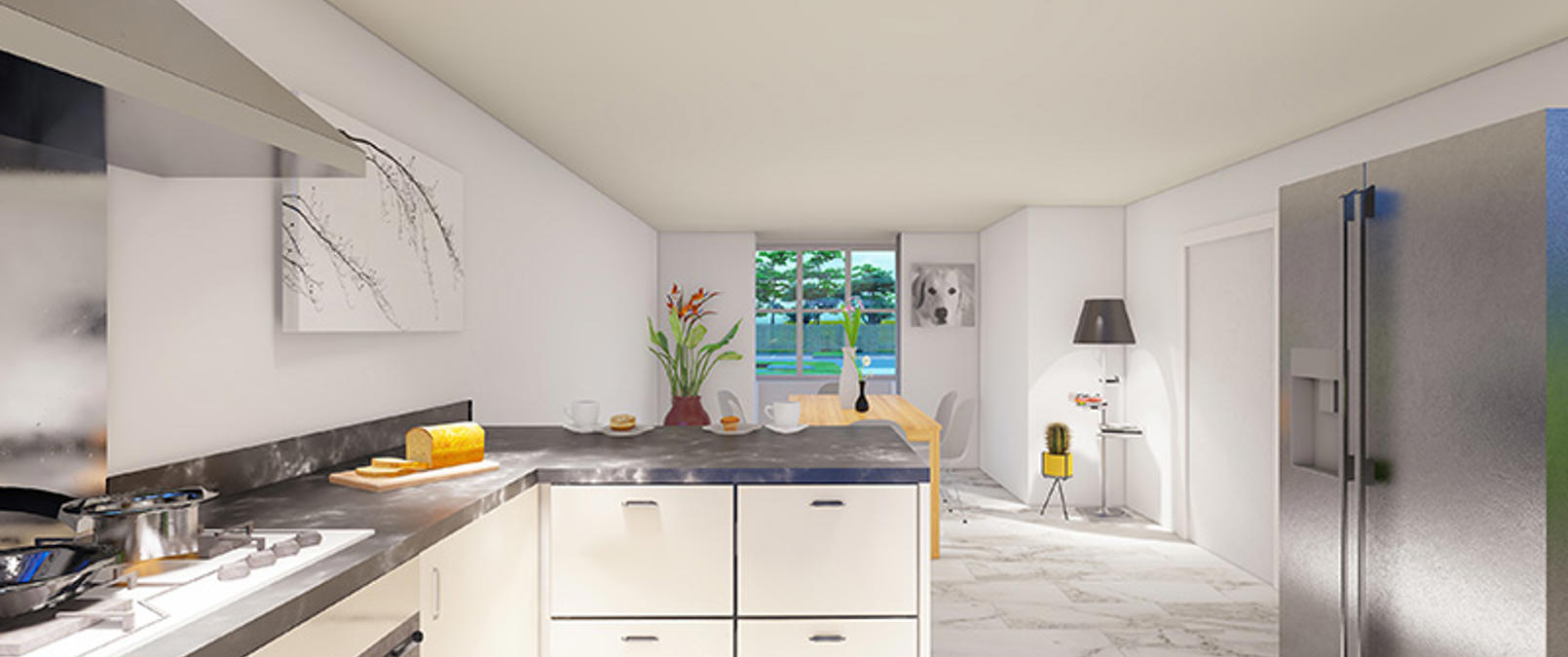 Harlaxton Open Plan Living Small