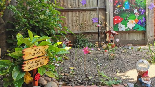 Lombard Street Fairy Garden