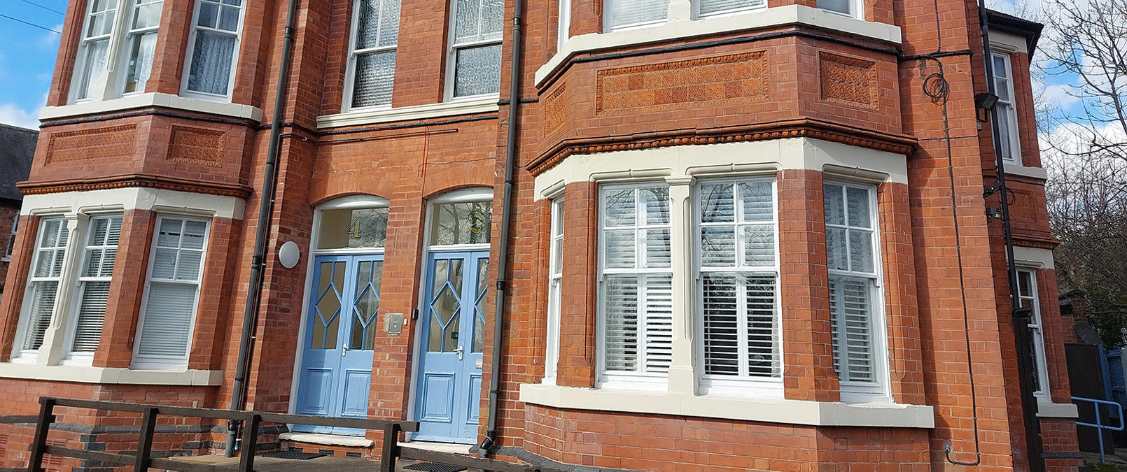 Front of building Front of building