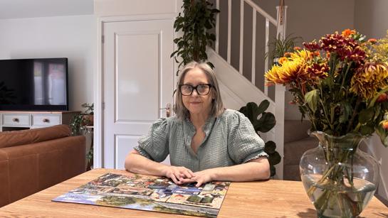 Jacqui in her home
