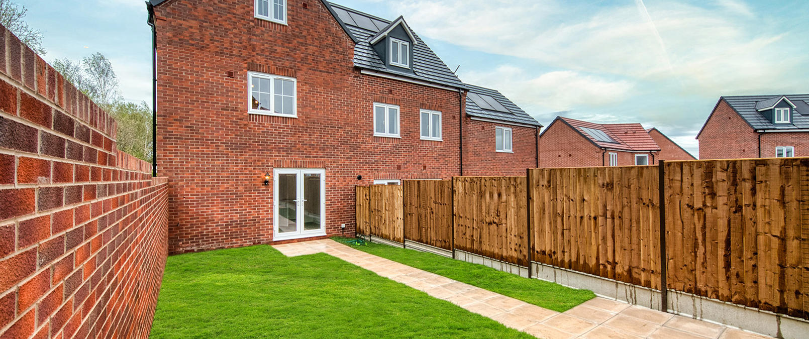 Rear garden