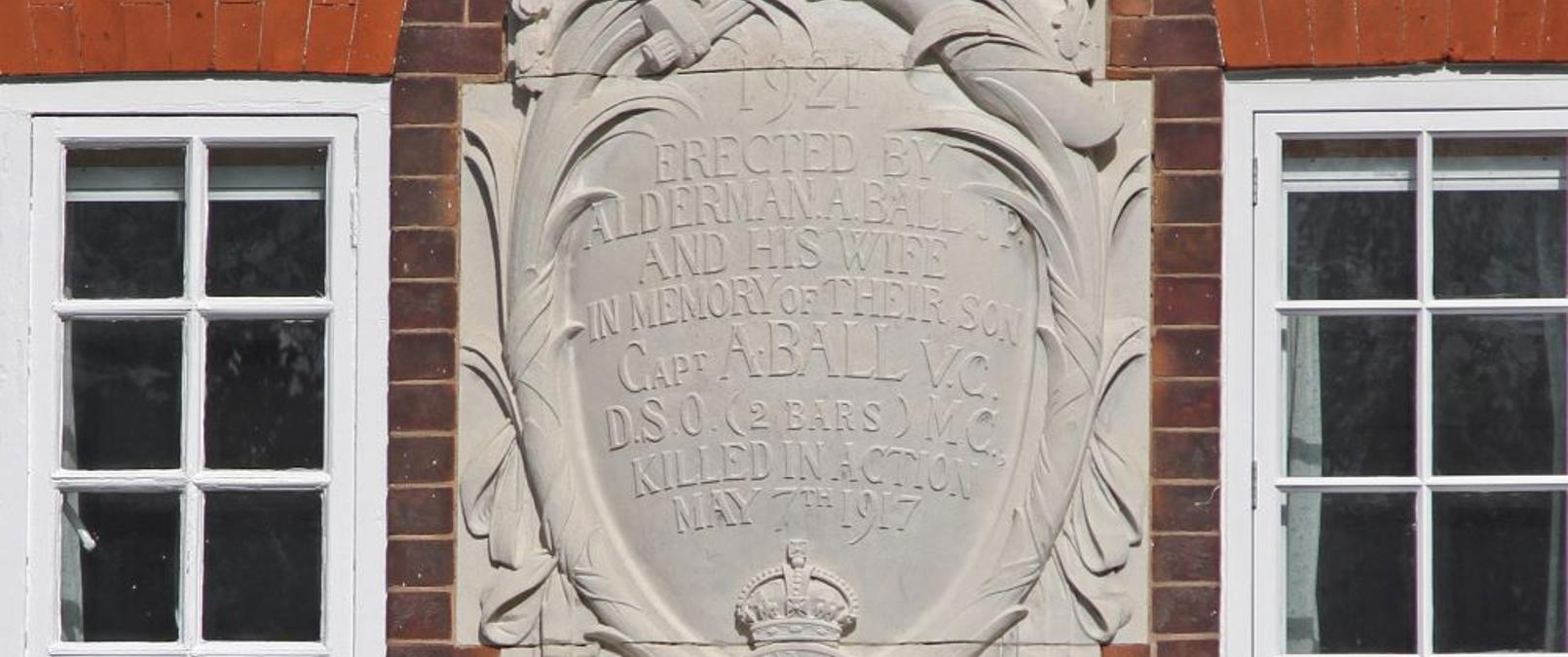 Albert Ball Dedication Albert Ball Dedication