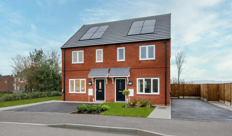 Three Bedroom House Exterior