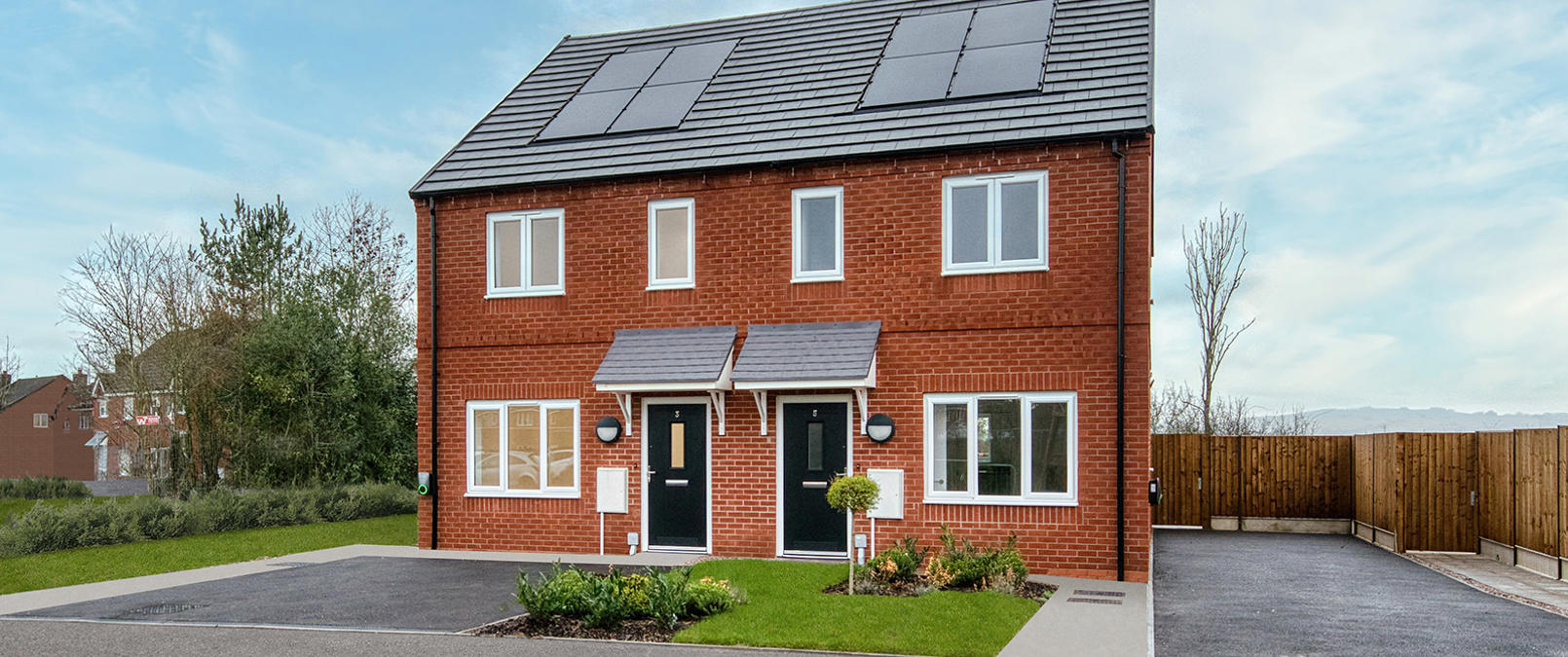 Three Bedroom House Exterior