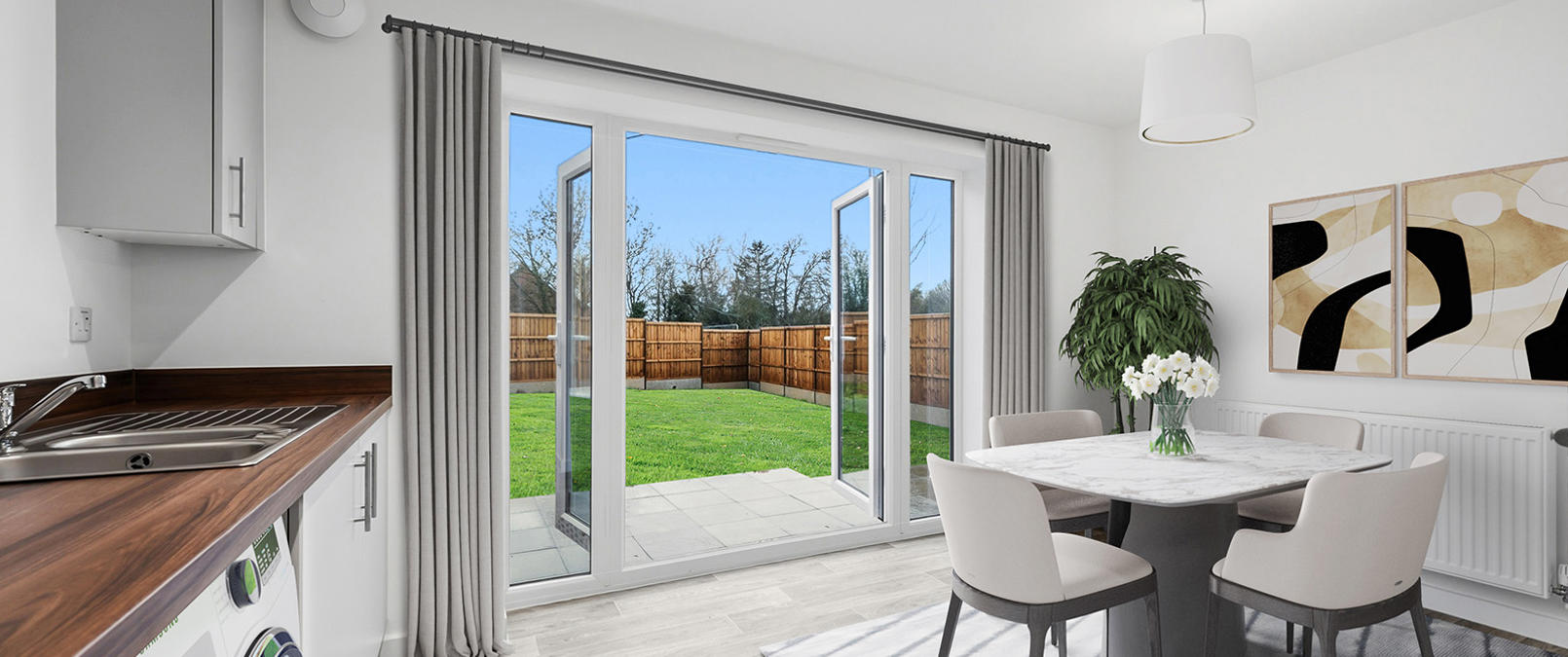 Two Bedroom House Kitchen Diner