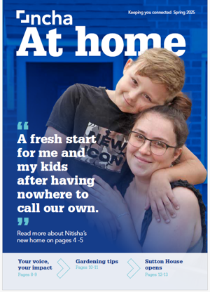 Front cover of NCHA at home magazine