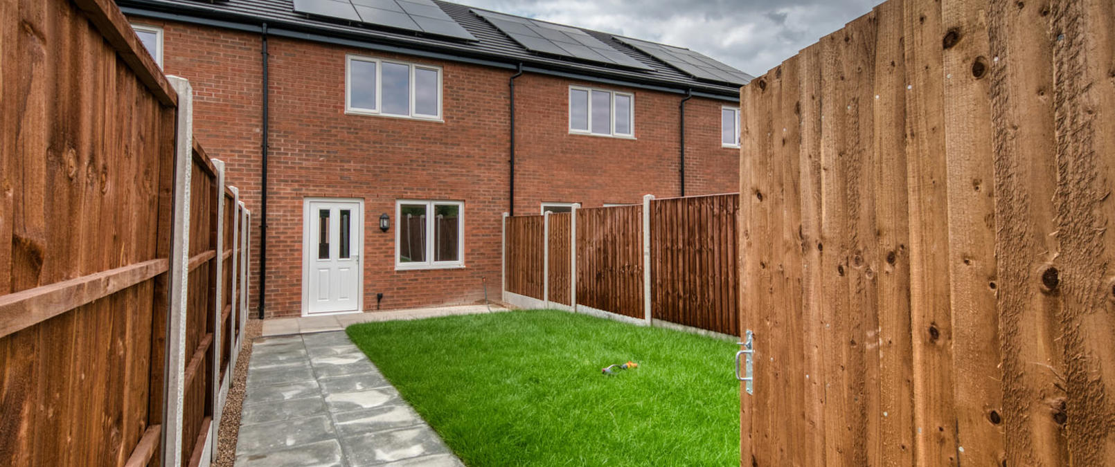 Rear garden