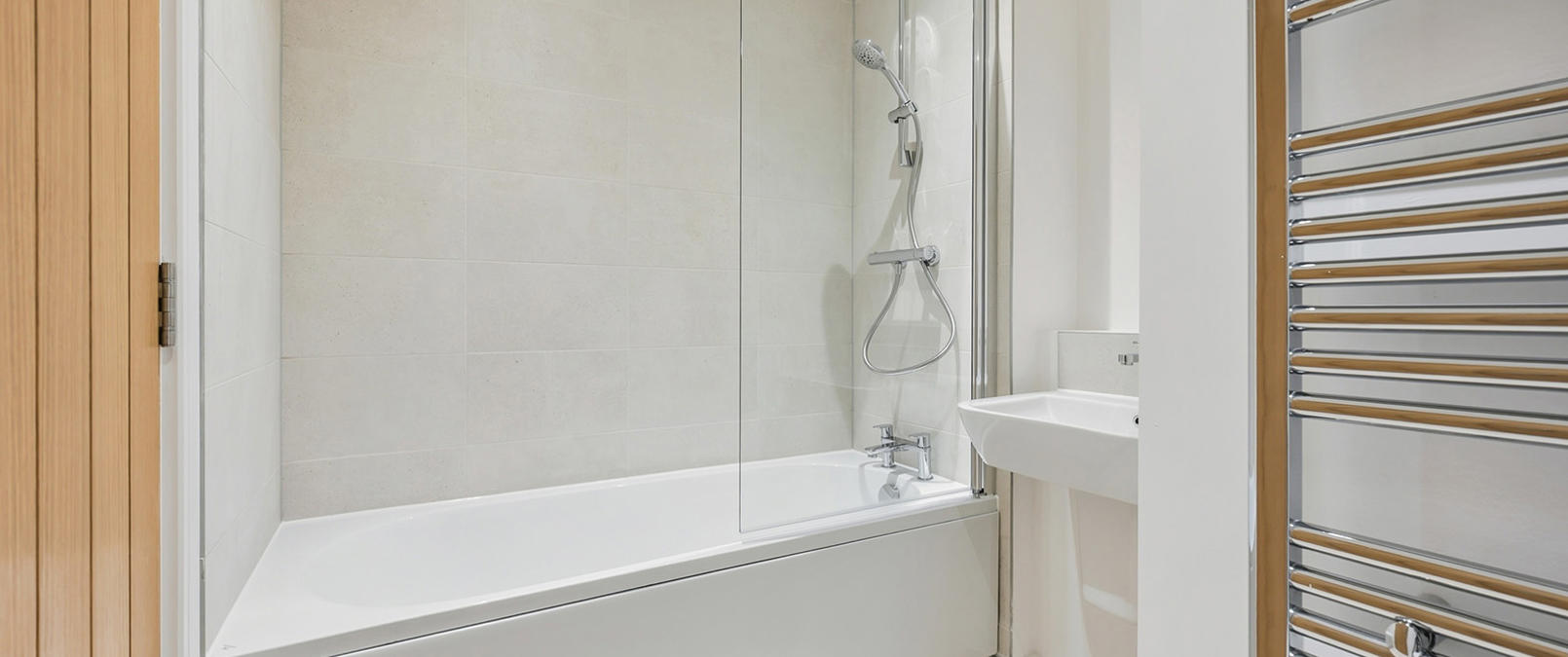 Shower over bath