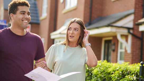 Couple With New Houses