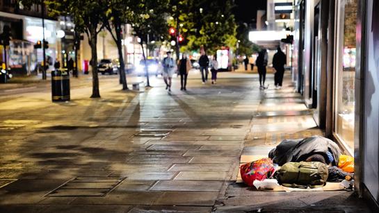 Homelessness Day Street