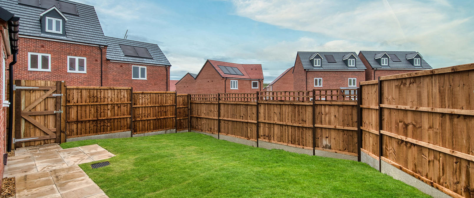 Rear garden