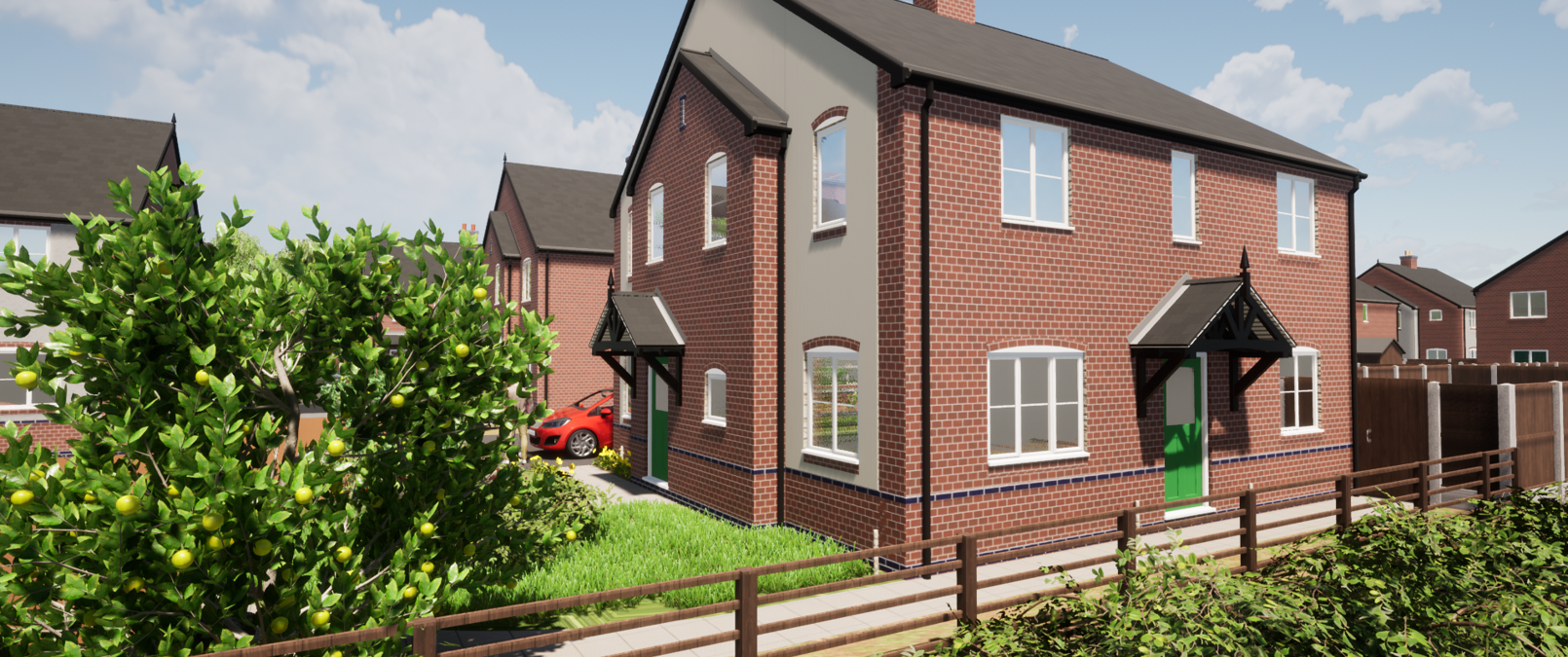 Type 6 2 Bed Semi Detached Type 6 2 Bed Semi Detached