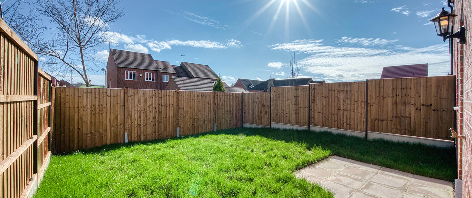 Darley Three Bed Rear Garden