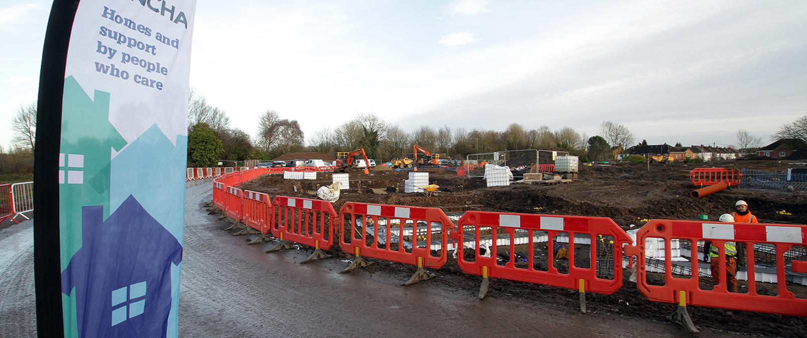 Work commences Work commences