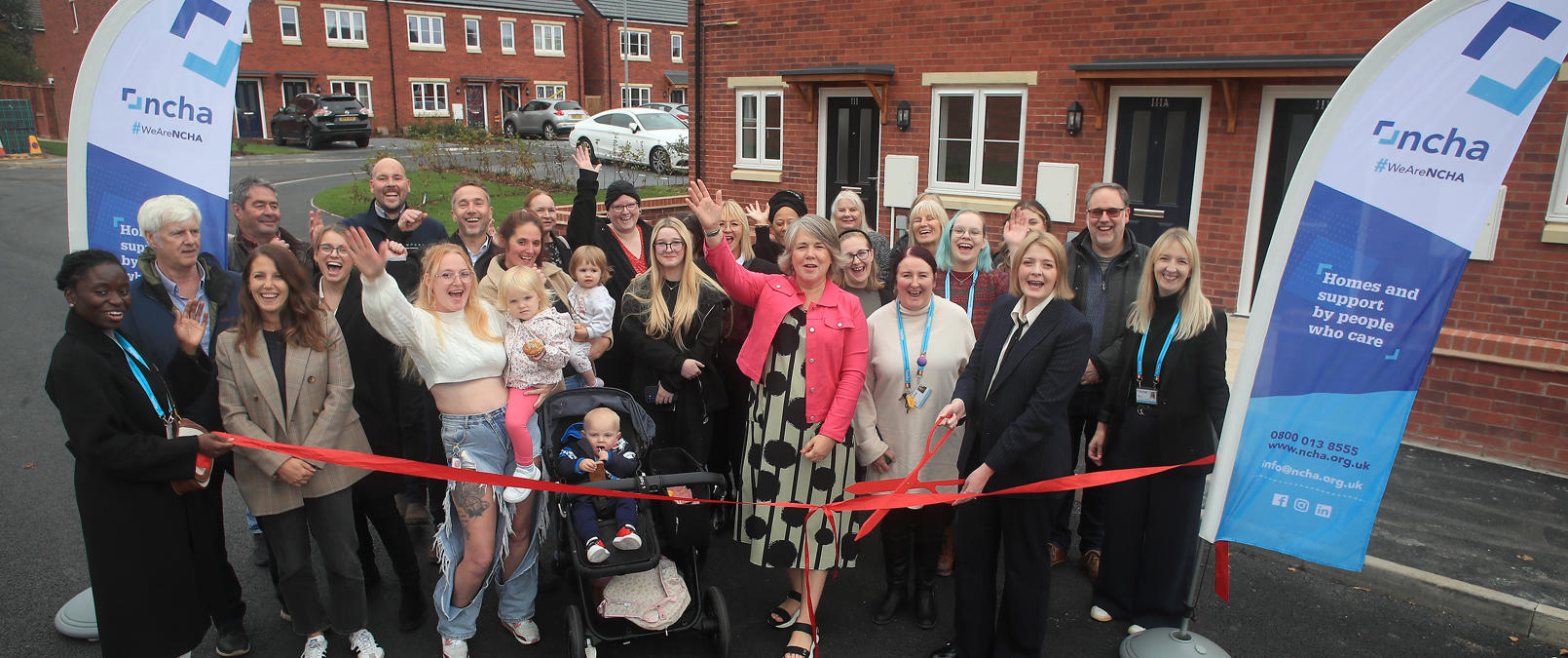 NCHA PR 25 025 001 Official Opening. Highfield Street