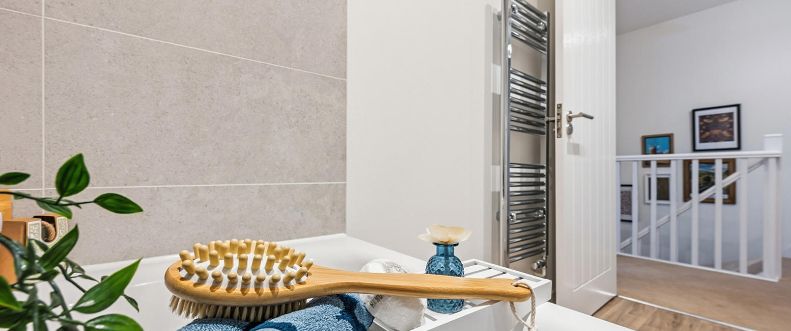 Show home bathroom
