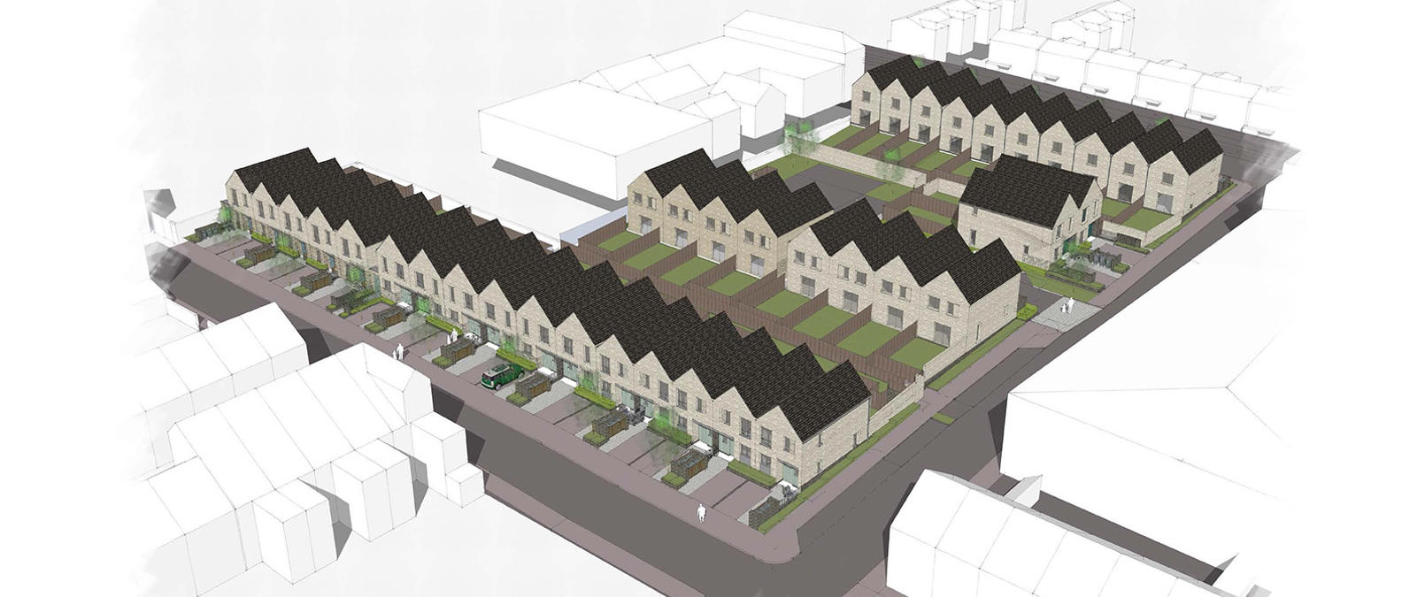 Site Plan Prospect Place Lenton Development Small