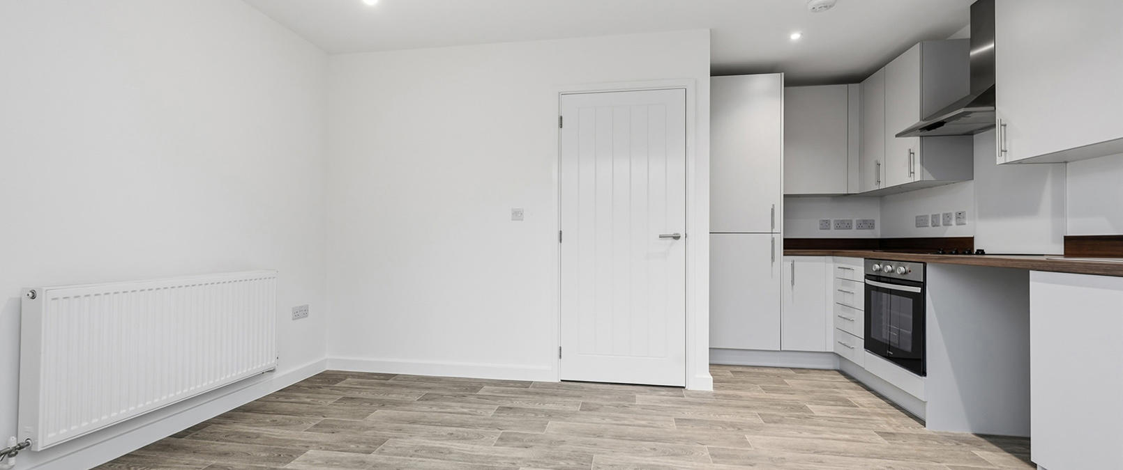 Kitchen Dinner View Two Bed House