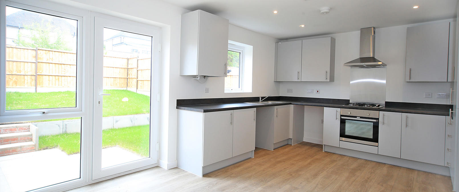 Kitchen diner in three bed house