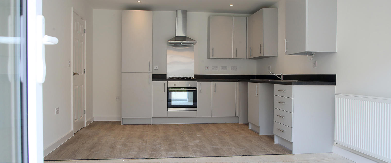 Kitchen in the bungalow