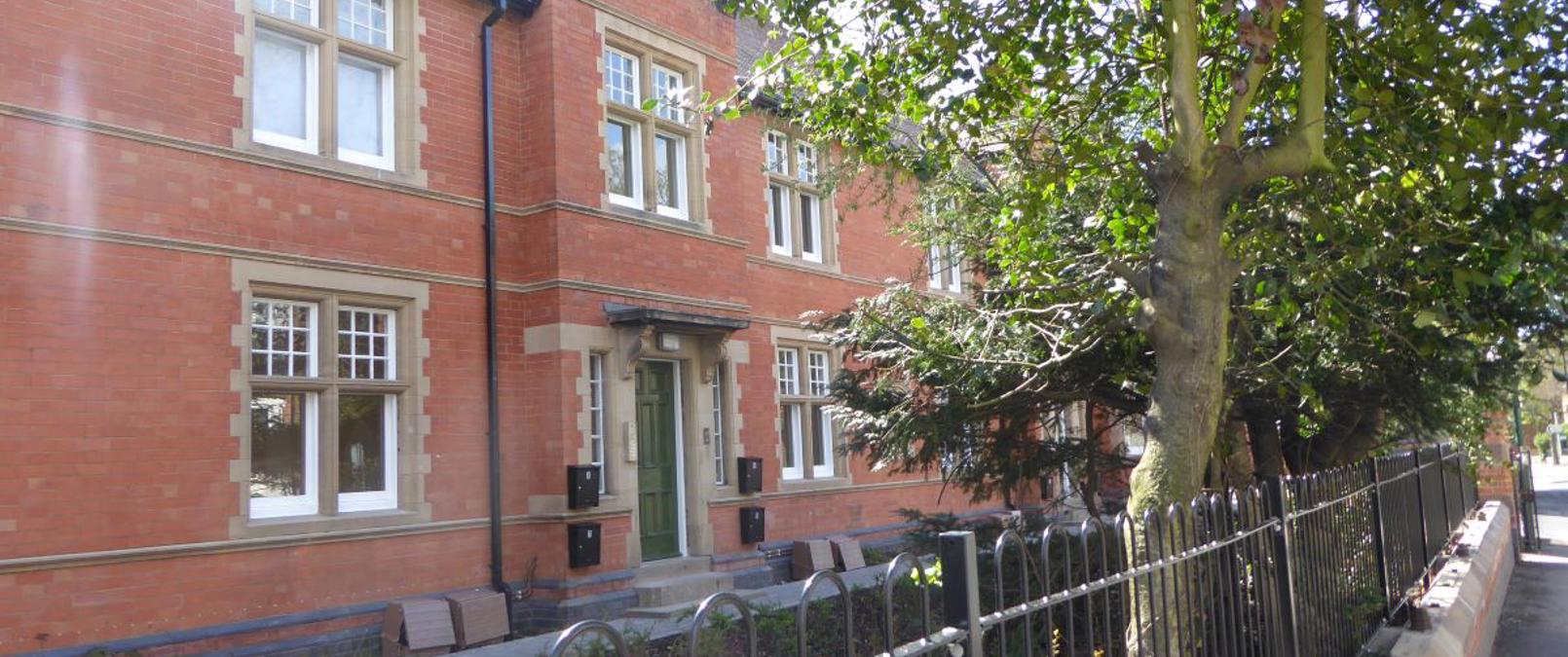 Lambley Almshouses From Road