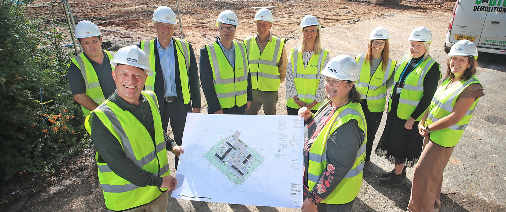 Leivers Court, Arnold start onsite