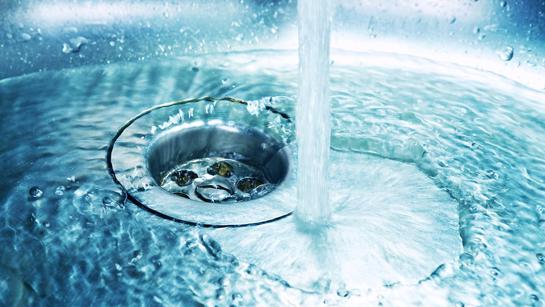 Plughole And Water