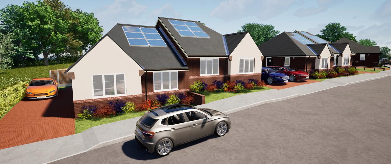 CGI bungalows CGI bungalows