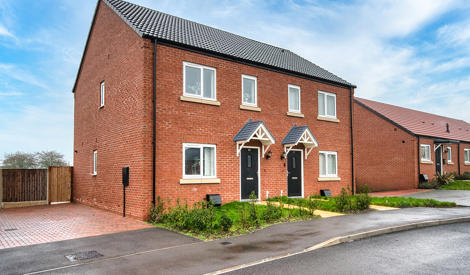 NCHA Long Bennington Number 45 Three Bed Show Home