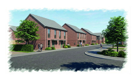 CGI of new homes