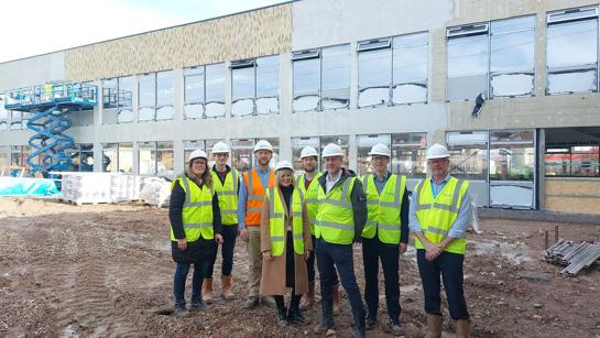 NCHA Board Visit Clifton Place Site