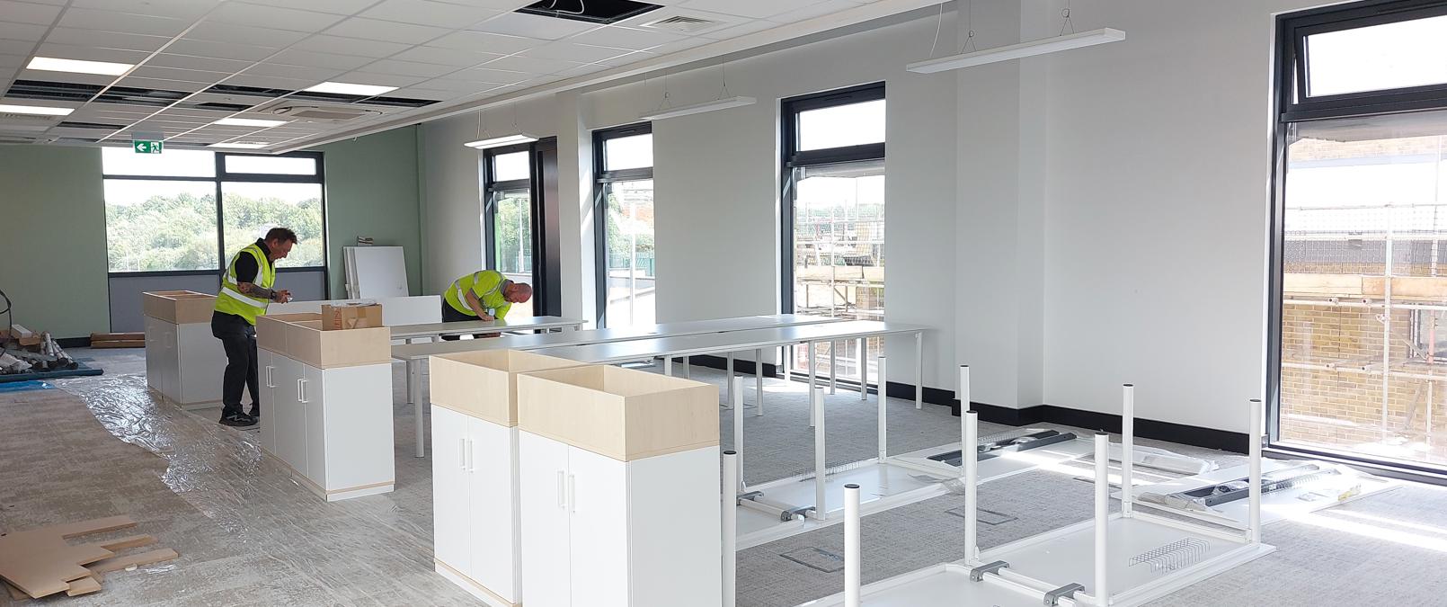 Clifton Place New Office Taking Shape August 2024 Clifton Place New Office Taking Shape August 2024