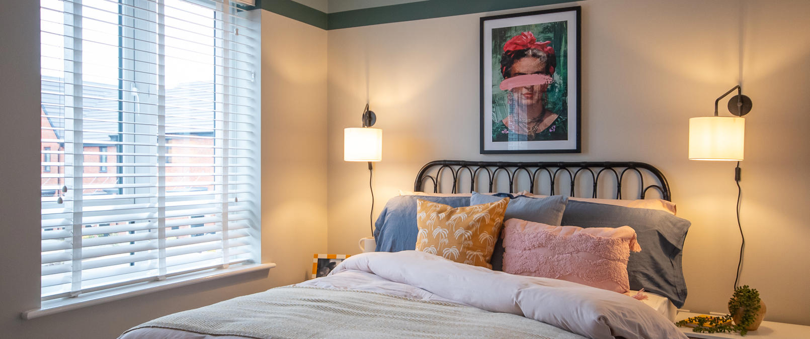 Show home bedroom