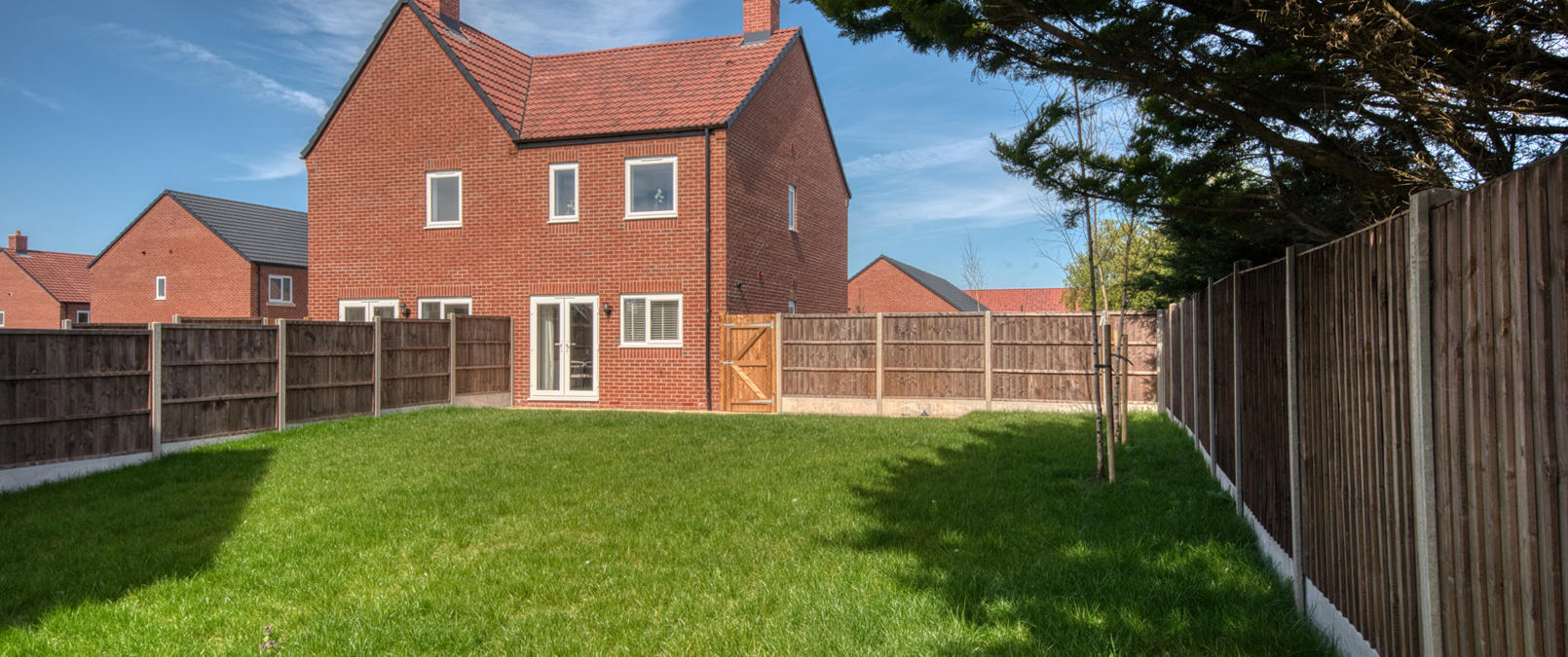 Rear garden
