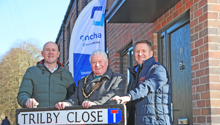 Allan with Peter Slack Civic Chair and Dave at MyPad