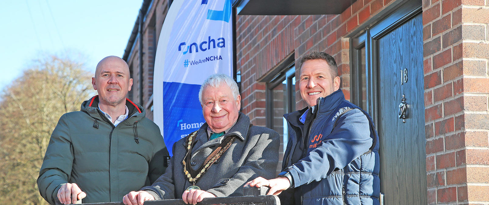 Allan with Peter Slack Civic Chair and Dave at MyPad Allan with Peter Slack Civic Chair and Dave at MyPad